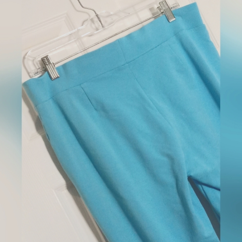 Pure Jill Pima cotton pull on stretch capris Medium Petite - Picture 4 of 6